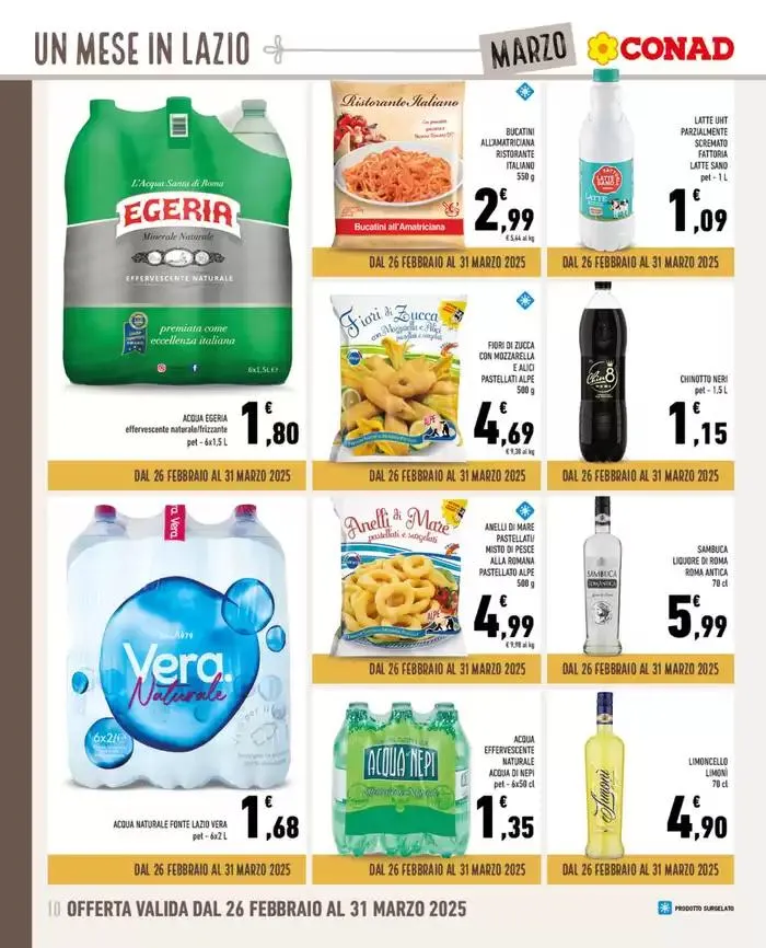 Un Mese in Lazio da 26 febbraio a 31 marzo di 2025 - Pagina del volantino 10