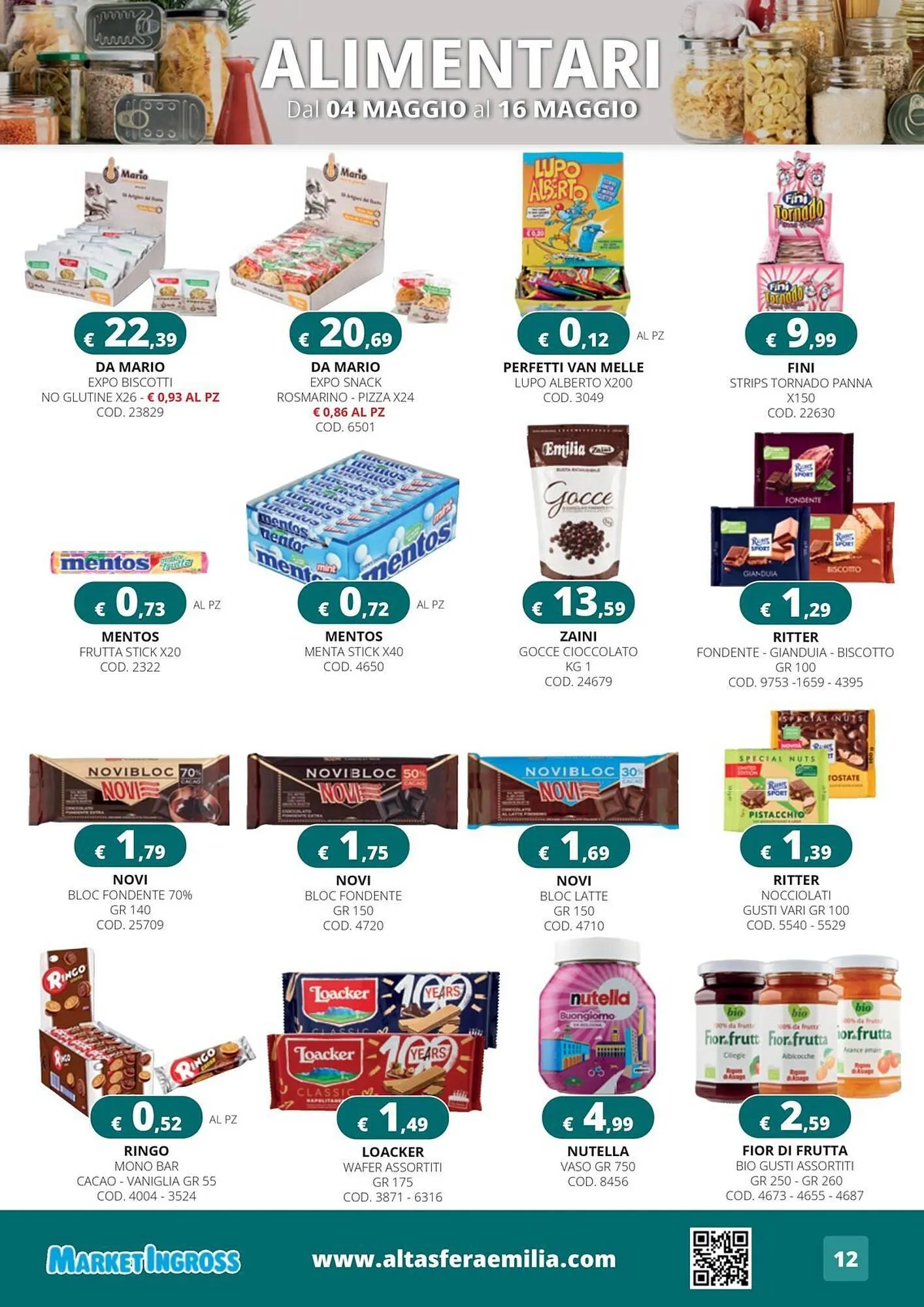Volantino Altasfera da 4 maggio a 16 maggio di 2026 - Pagina del volantino 12