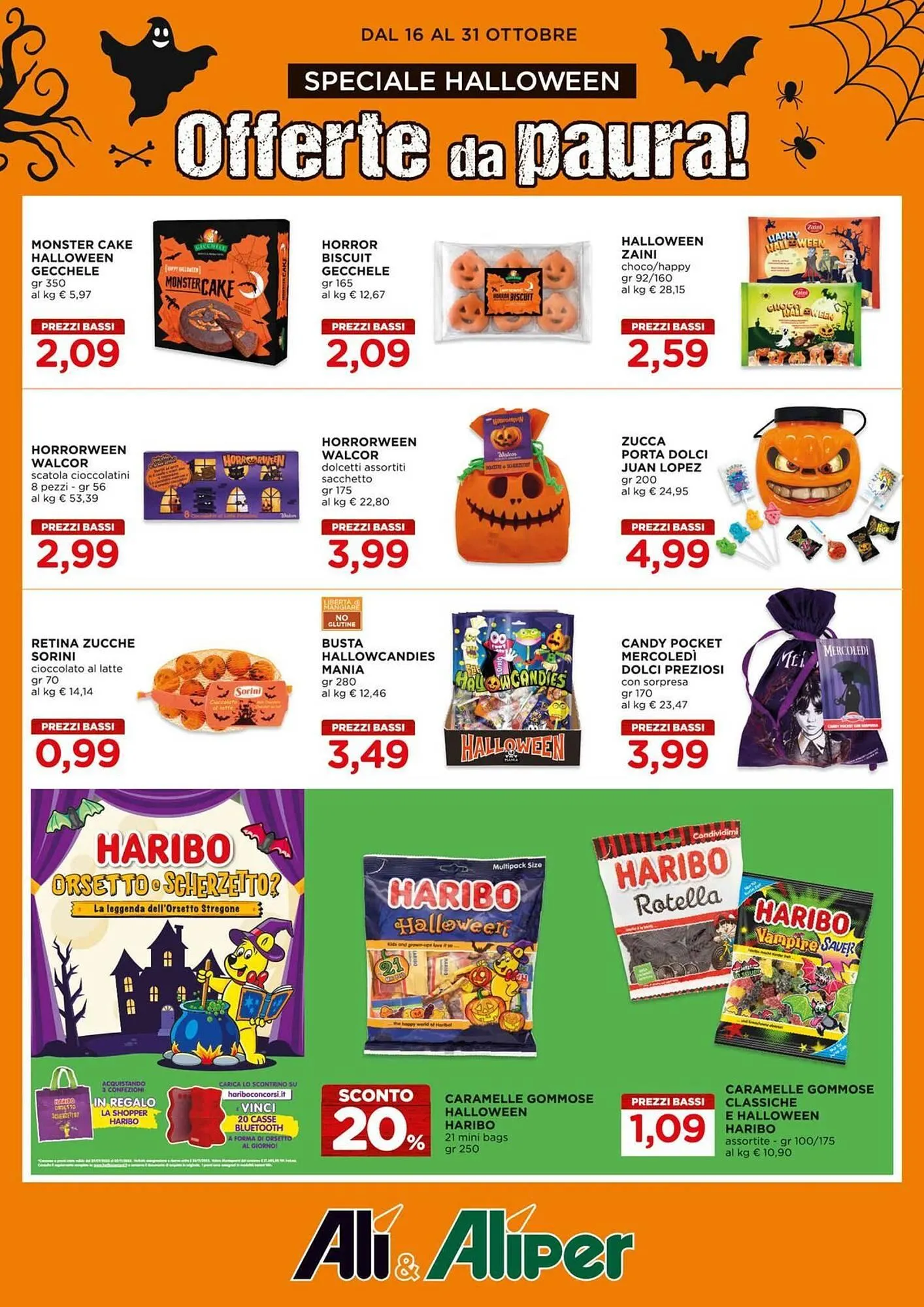Volantino Alì Supermercati da 16 ottobre a 31 ottobre di 2025 - Pagina del volantino 1