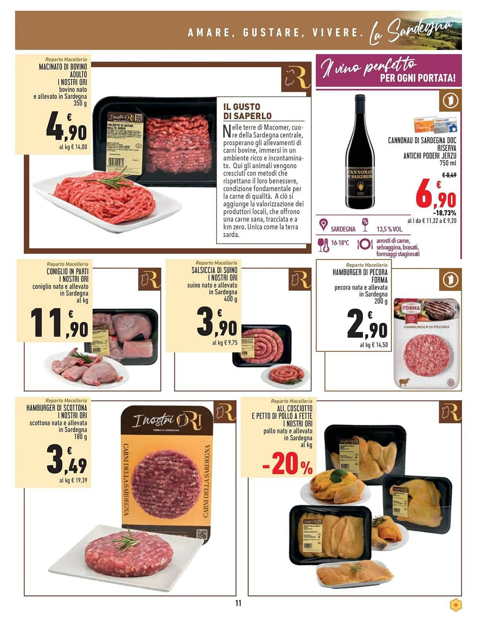 Volantino Sapori & Dintorni Conad da 8 febbraio a 21 febbraio di 2024 - Pagina del volantino 11