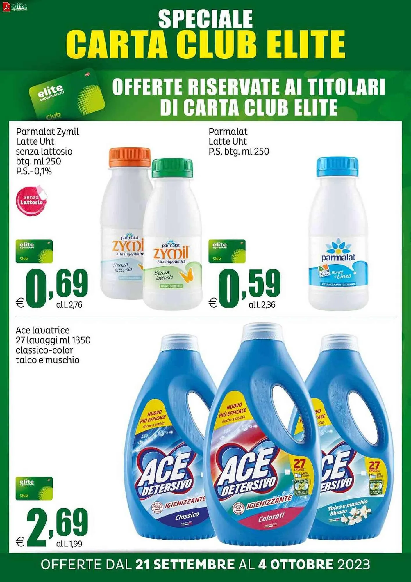 Volantino Elite da 25 settembre a 4 ottobre di 2023 - Pagina del volantino 2