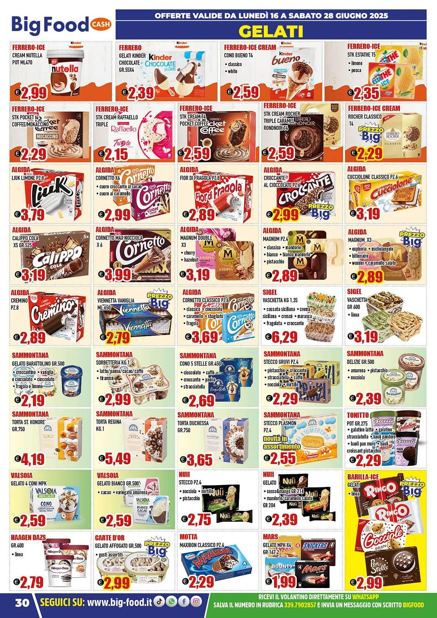 Volantino Big Food da 16 giugno a 28 giugno di 2025 - Pagina del volantino 22
