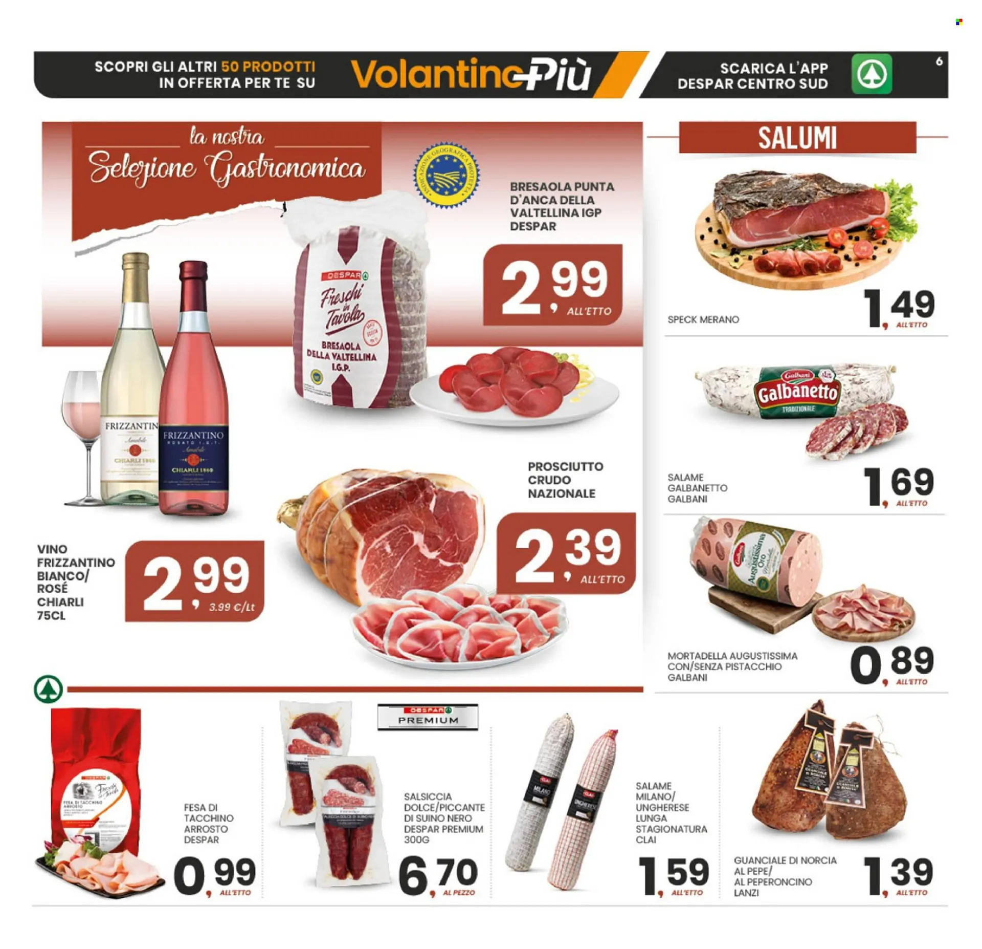 Volantino Despar da 23 ottobre a 30 ottobre di 2025 - Pagina del volantino 6