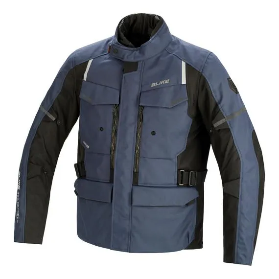 Giacca da moto Atlantis Aqvadry Blu Tuareg/Ghiaccio