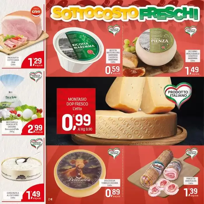 Sottocosto freschi da 20 marzo a 2 aprile di 2025 - Pagina del volantino 2