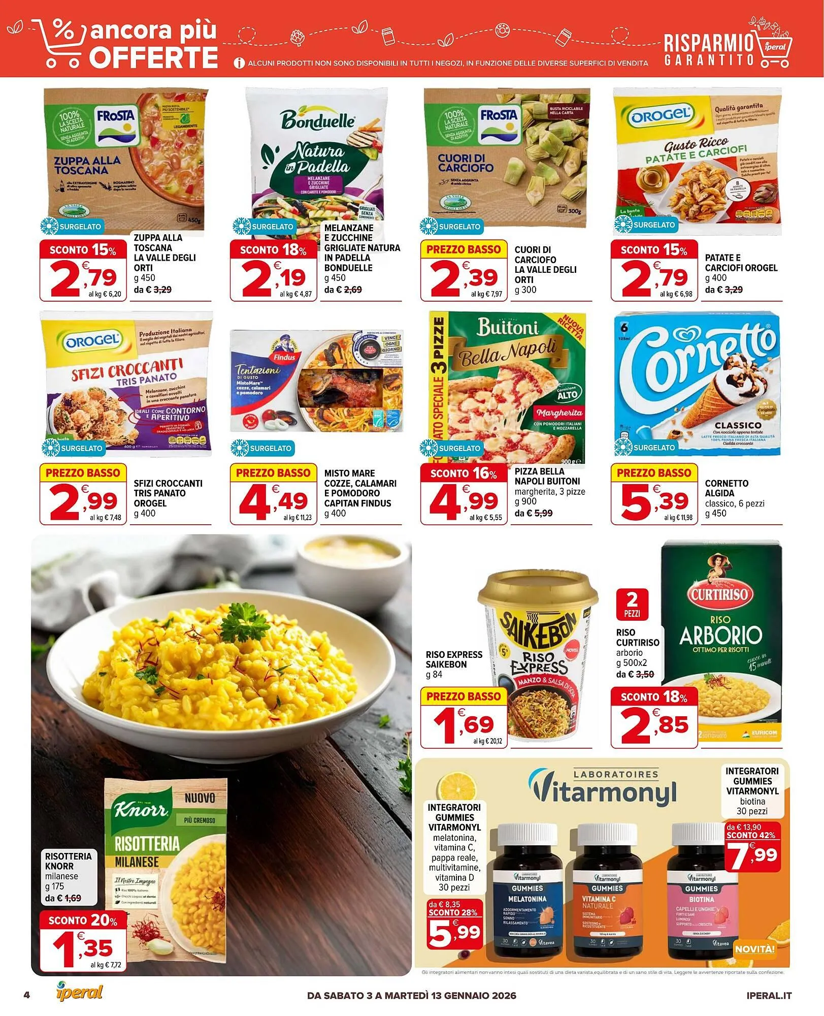 Volantino Iperal da 3 gennaio a 13 gennaio di 2026 - Pagina del volantino 4