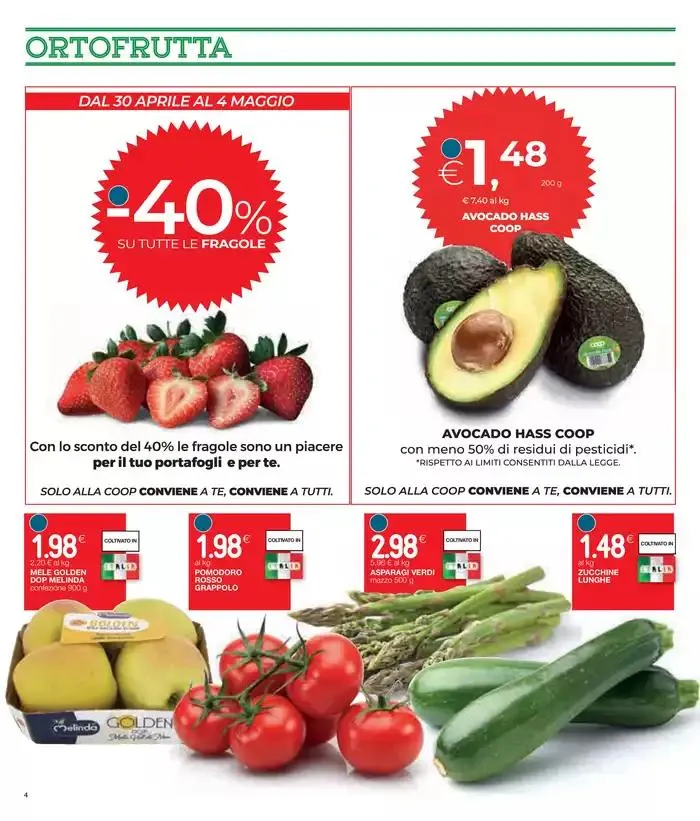Super offerte da 23 aprile a 7 maggio di 2025 - Pagina del volantino 4
