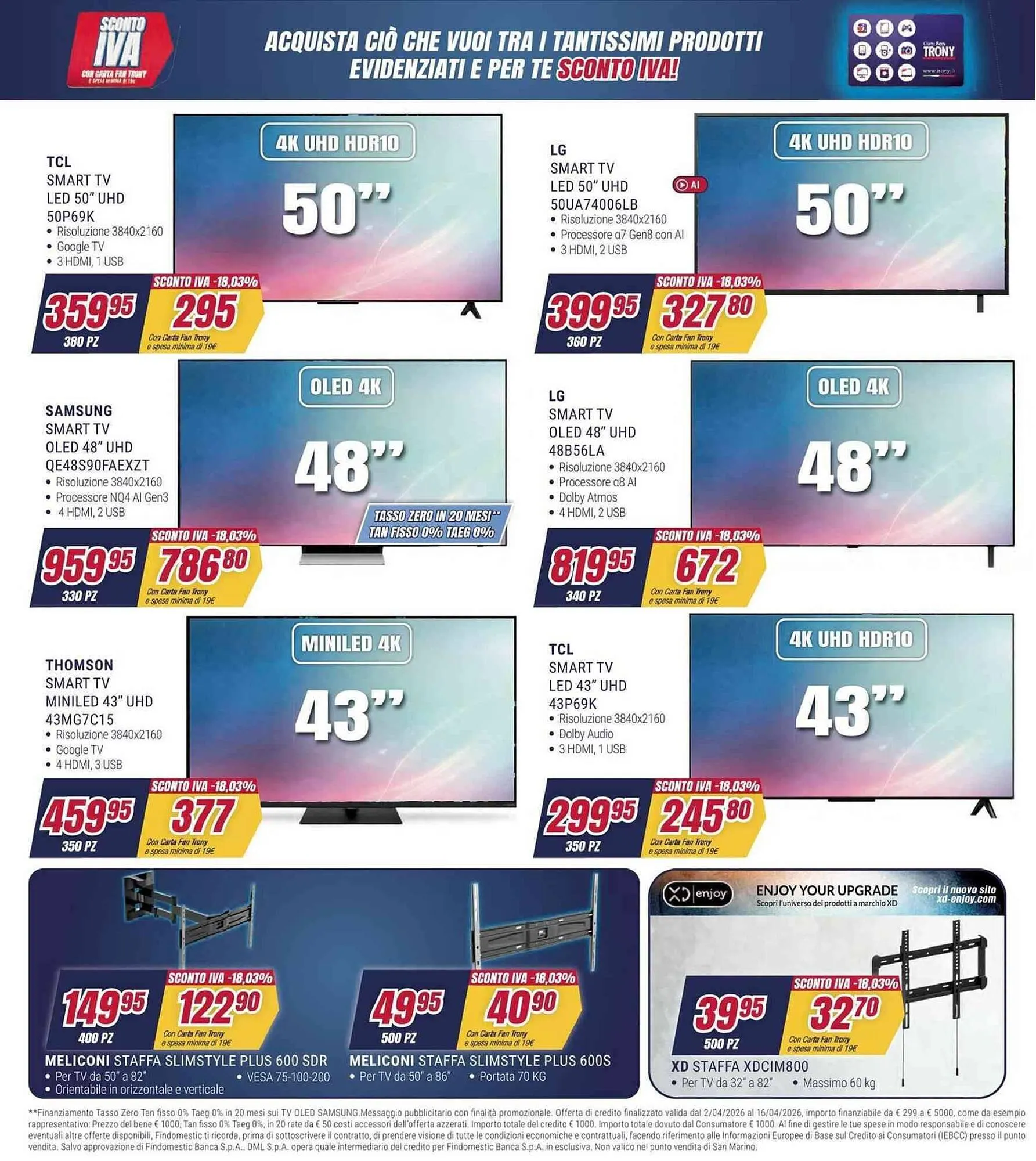 Volantino Trony da 2 aprile a 16 aprile di 2026 - Pagina del volantino 30
