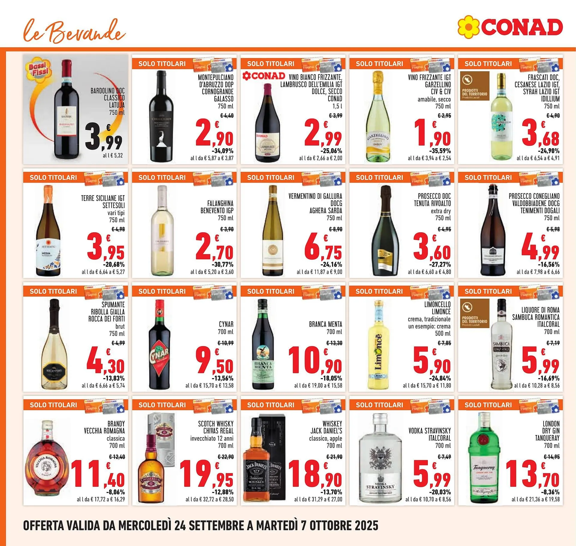 Volantino Conad da 24 settembre a 7 ottobre di 2025 - Pagina del volantino 18