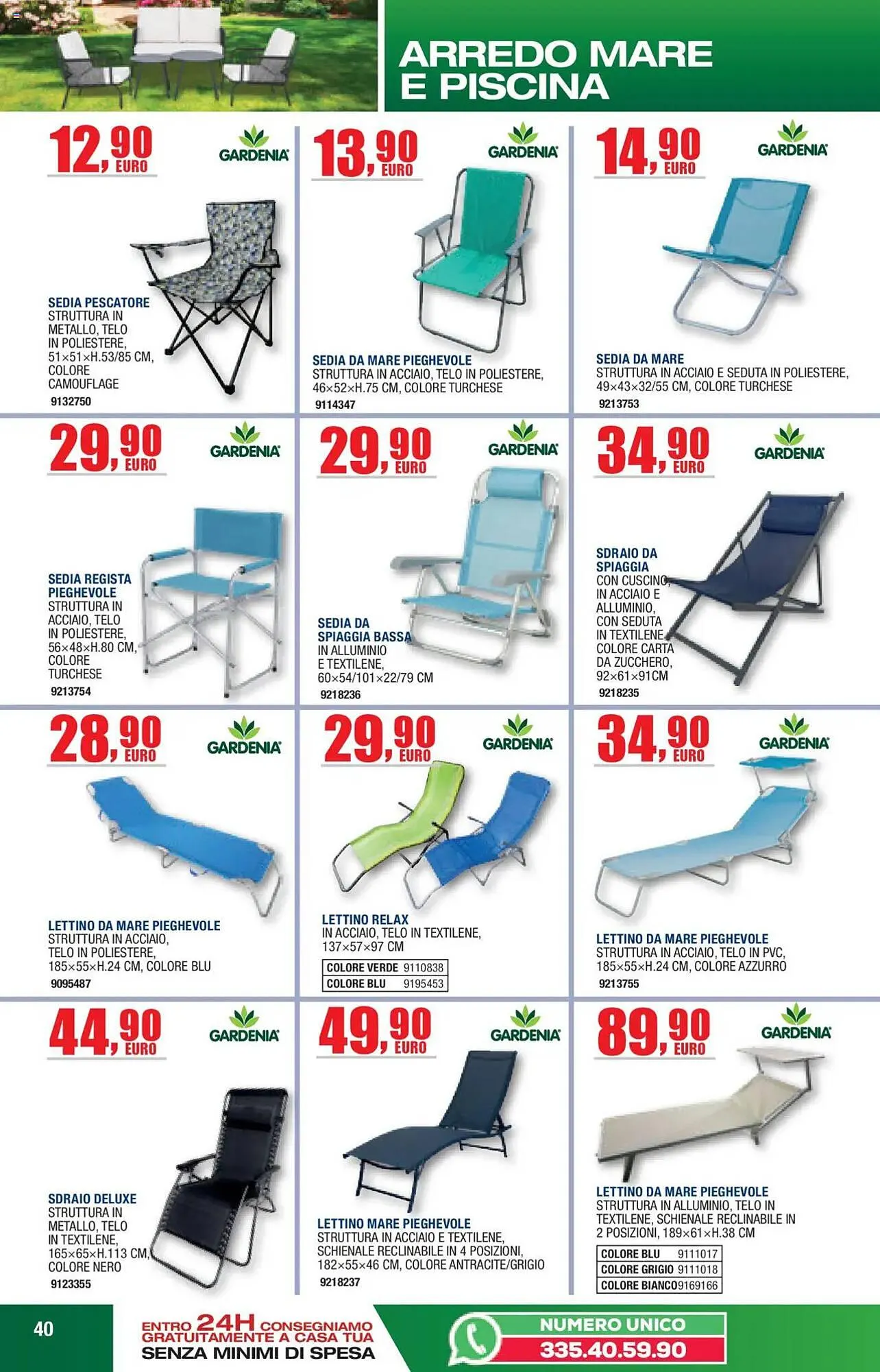 Volantino Bricofer da 27 maggio a 30 settembre di 2025 - Pagina del volantino 40