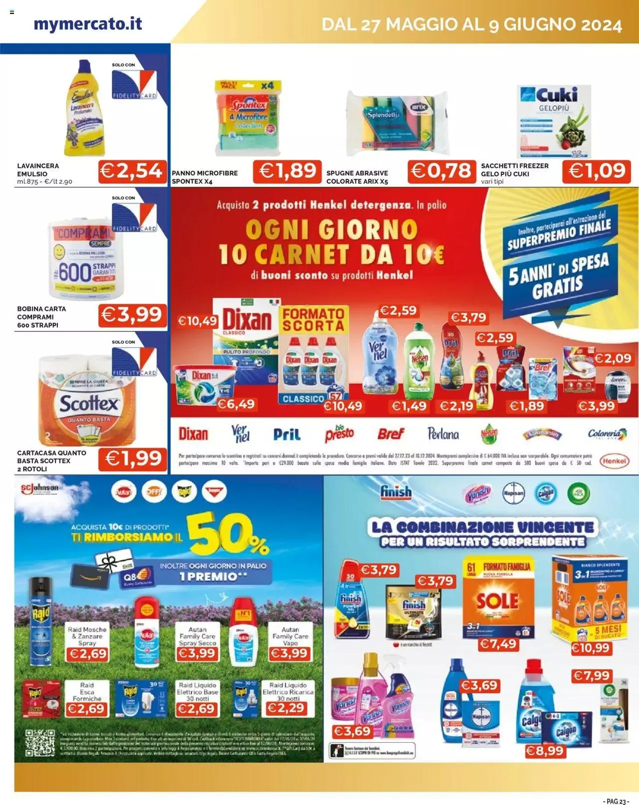 Volantino Mercatò da 27 maggio a 9 giugno di 2024 - Pagina del volantino 23
