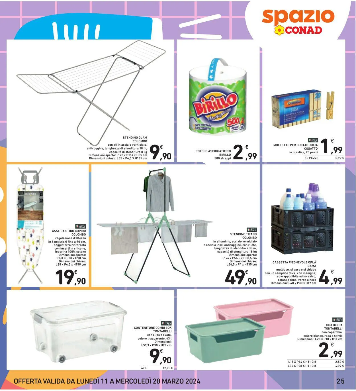 Conad - Spazio - Milano Volantino attuale da 11 marzo a 20 marzo di 2024 - Pagina del volantino 25