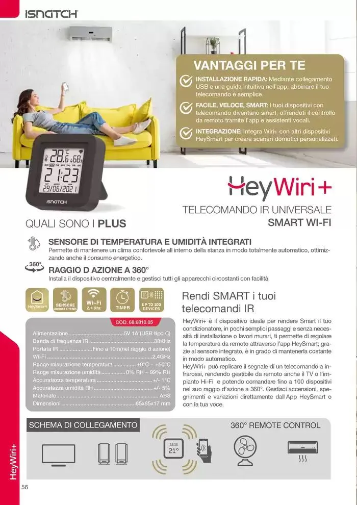 Soluzioni smart per la tua casa da 10 gennaio a 31 dicembre di 2025 - Pagina del volantino 56