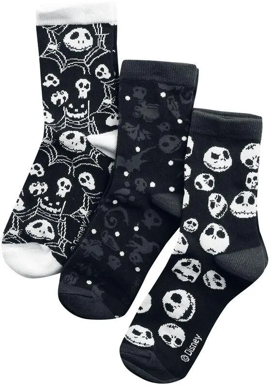 Skulls And Cobwebs | Calzini | multicolore | Nightmare Before Christmas