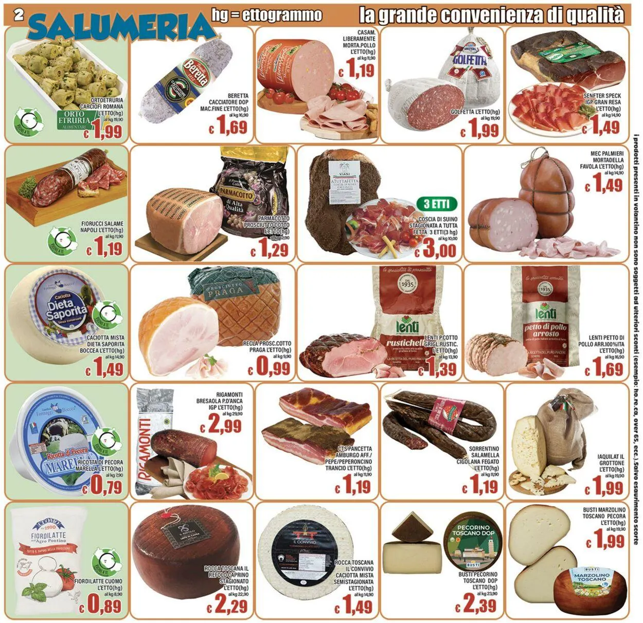 Top Supermercati Volantino attuale da 19 giugno a 3 luglio di 2025 - Pagina del volantino 2