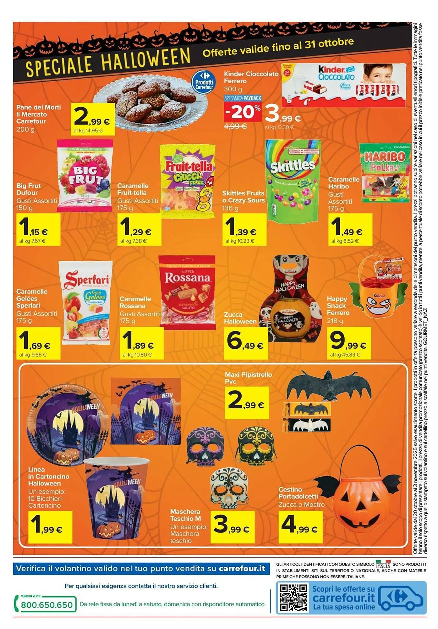 Volantino Carrefour Market da 20 ottobre a 3 novembre di 2025 - Pagina del volantino 18