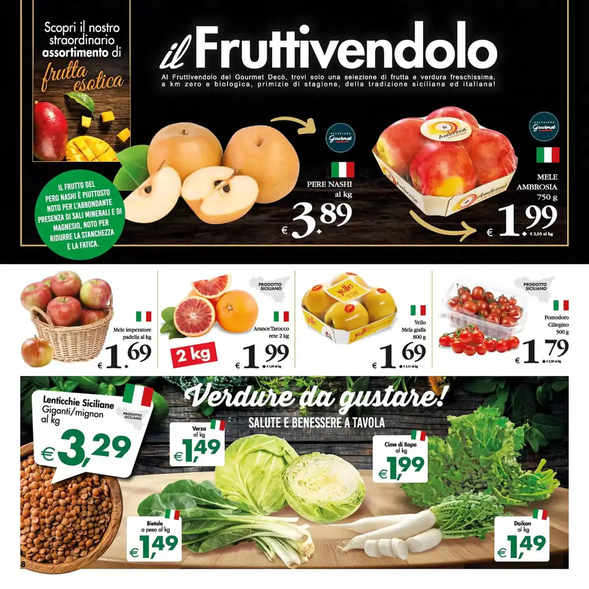 Volantino Gourmet Déco da 7 gennaio a 16 gennaio di 2025 - Pagina del volantino 8