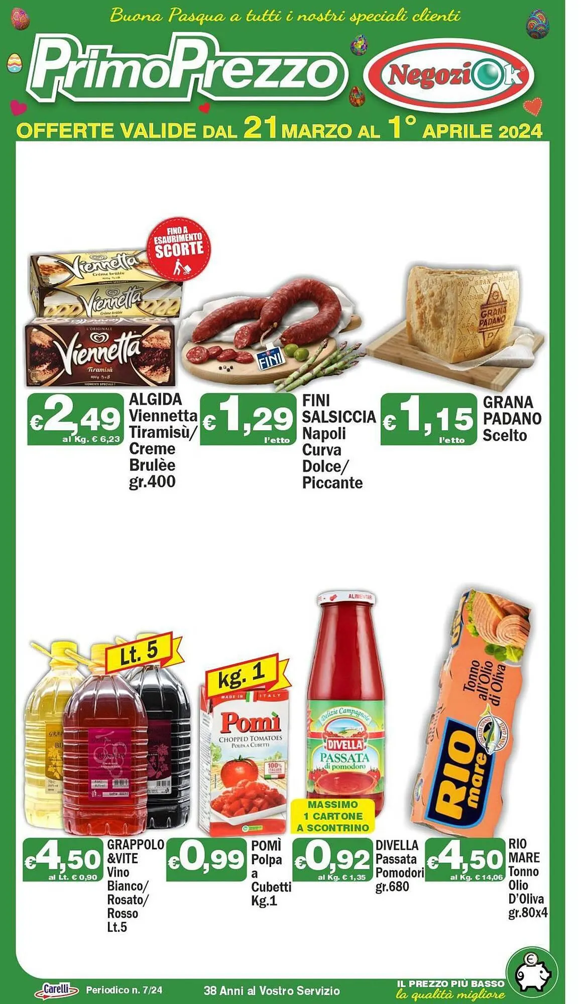 Volantino Primo Prezzo da 21 marzo a 1 aprile di 2024 - Pagina del volantino 2