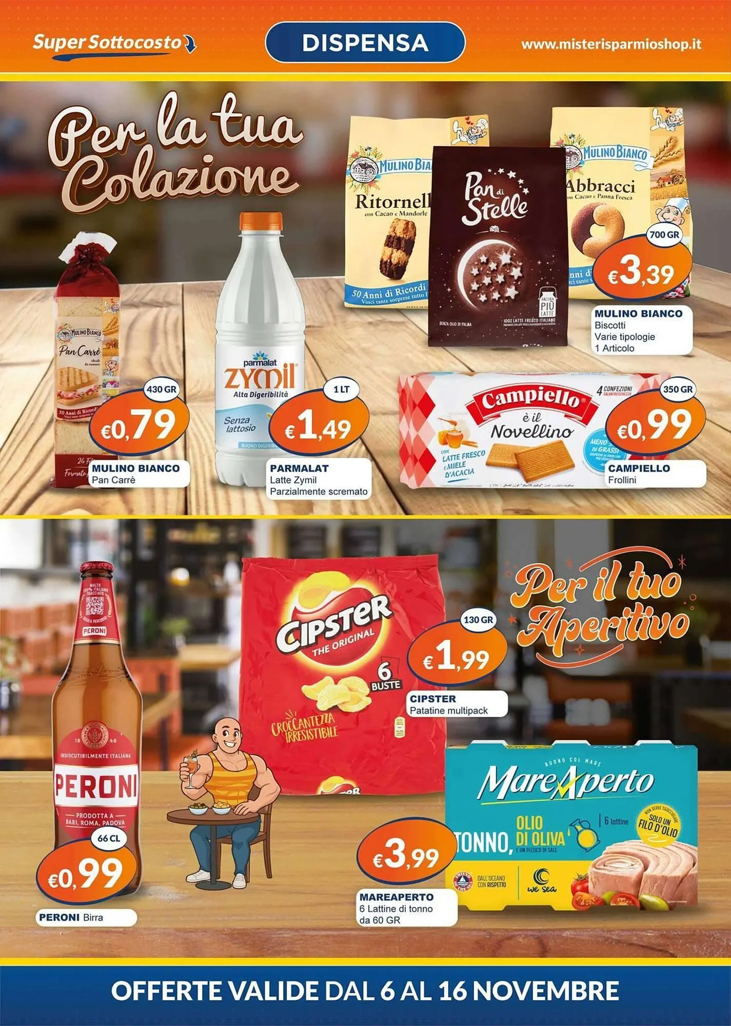 Volantino Mister Risparmio da 6 novembre a 16 novembre di 2025 - Pagina del volantino 2