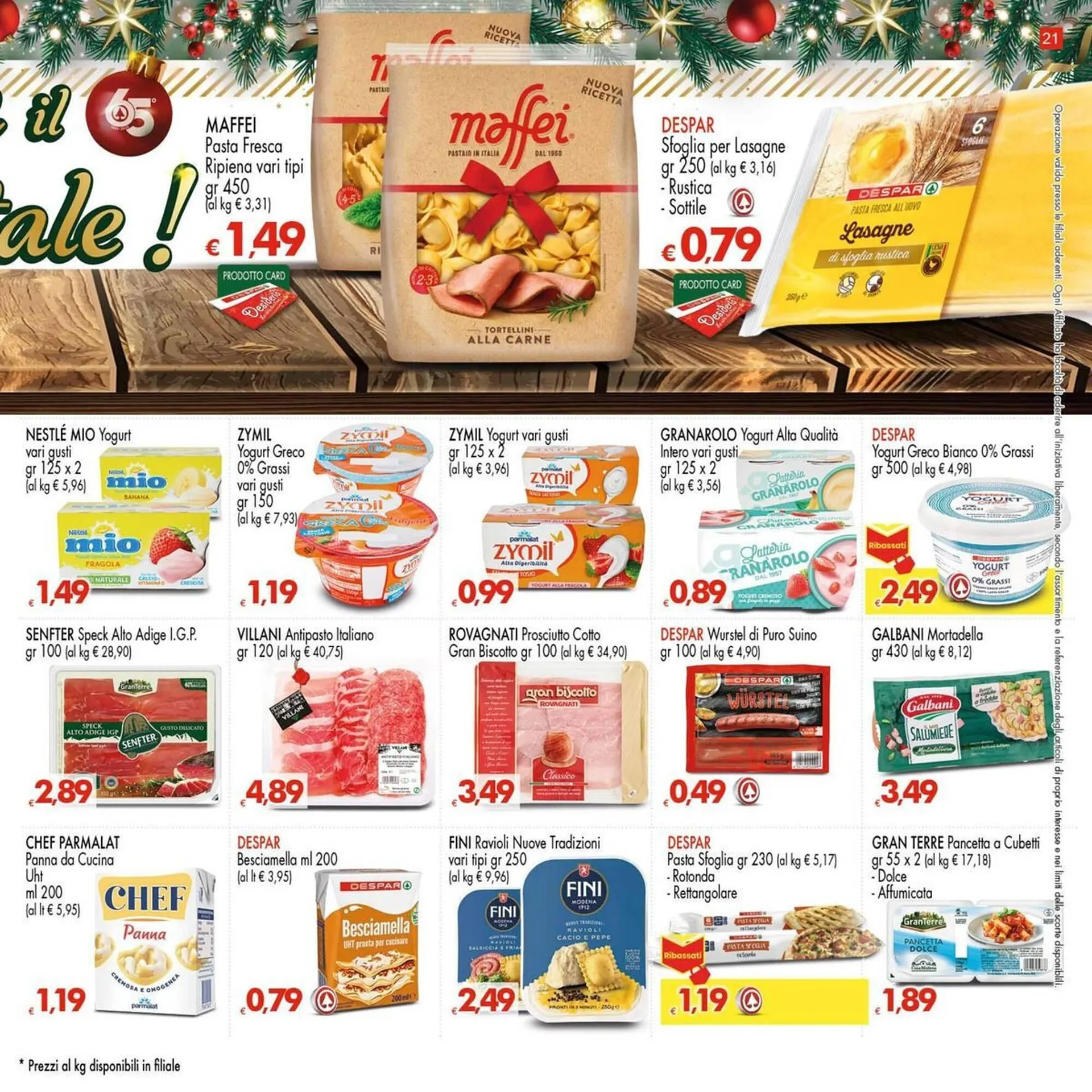 Volantino Despar da 4 dicembre a 17 dicembre di 2025 - Pagina del volantino 21