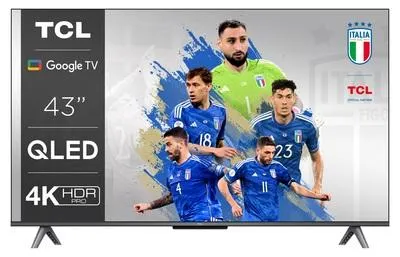 Dimensioni schermo (pollici) 43 - Smart Tv - Risoluzione 4K