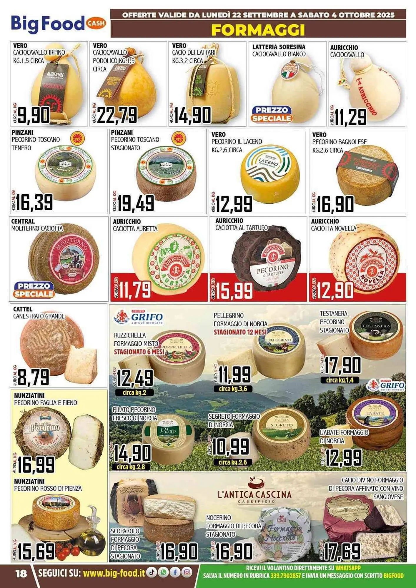 Volantino Big Food da 22 settembre a 4 ottobre di 2025 - Pagina del volantino 18