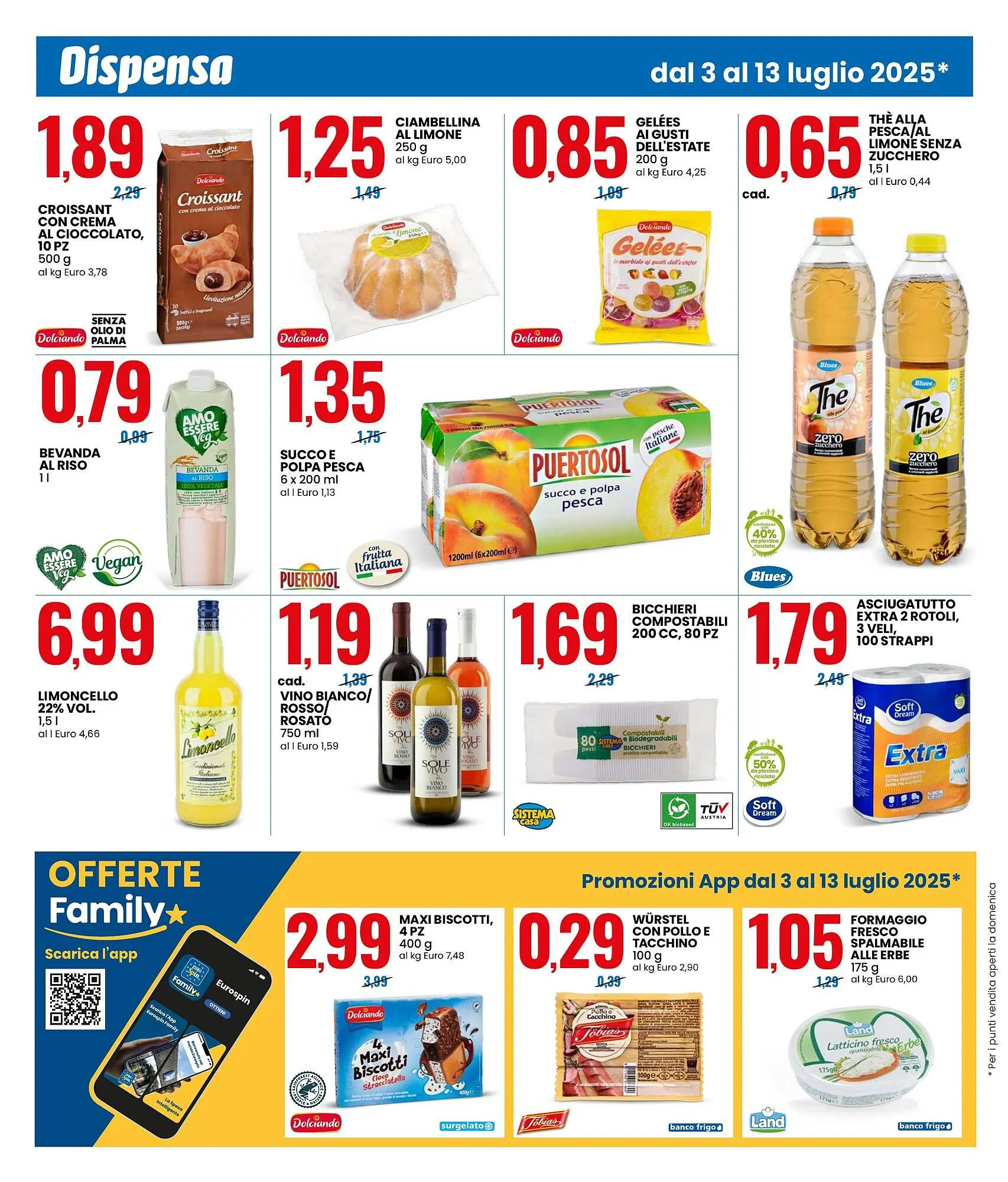 Volantino Eurospin da 3 luglio a 13 luglio di 2025 - Pagina del volantino 6