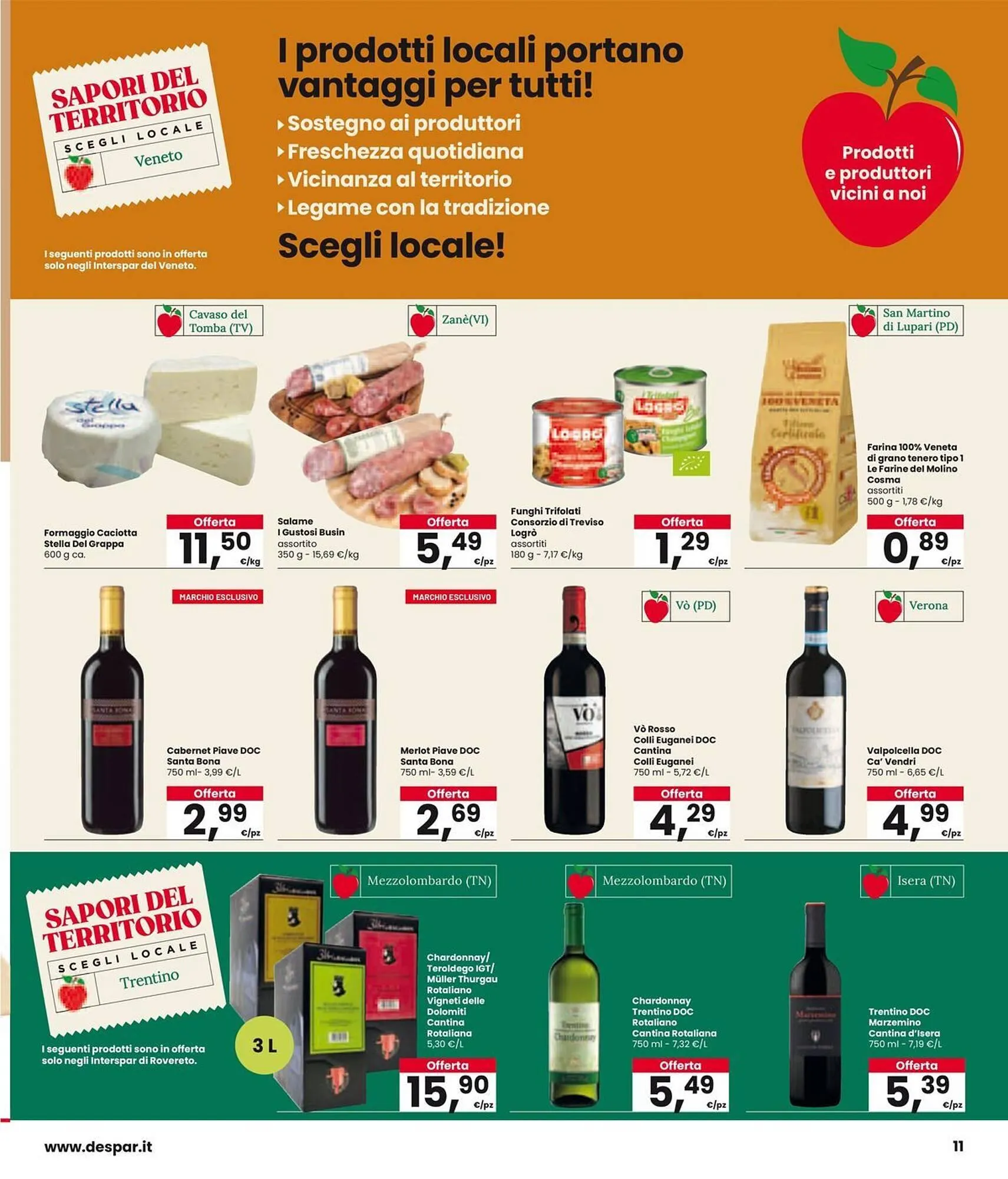 Volantino Interspar da 24 aprile a 8 maggio di 2024 - Pagina del volantino 11