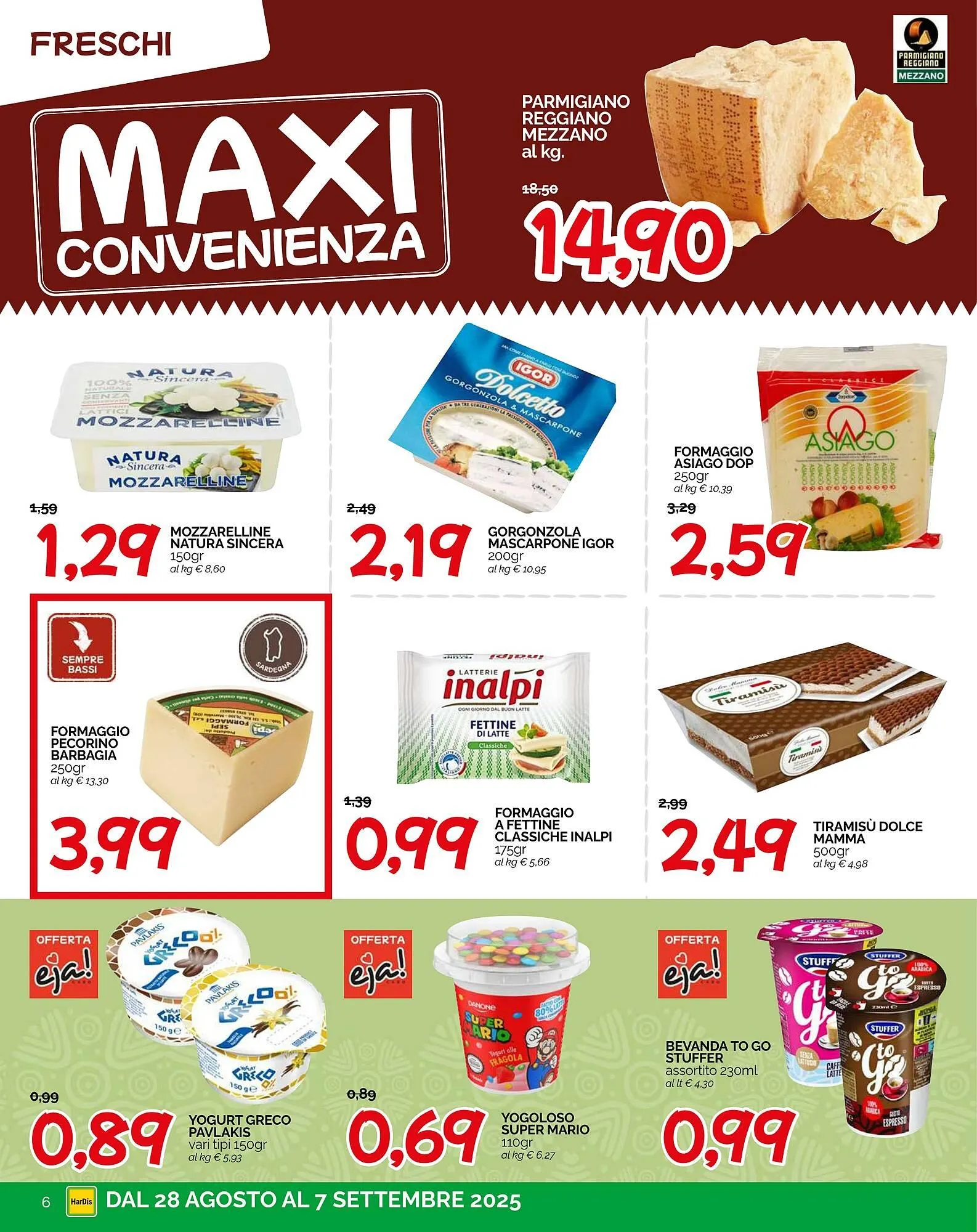 Volantino Hardis da 28 agosto a 7 settembre di 2025 - Pagina del volantino 6