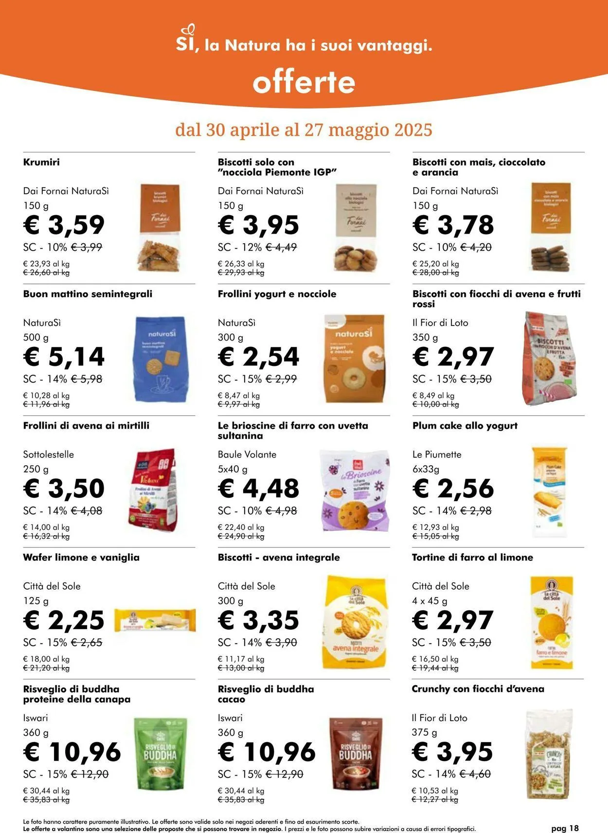 Natura Sì Volantino attuale da 27 maggio a 10 giugno di 2025 - Pagina del volantino 18