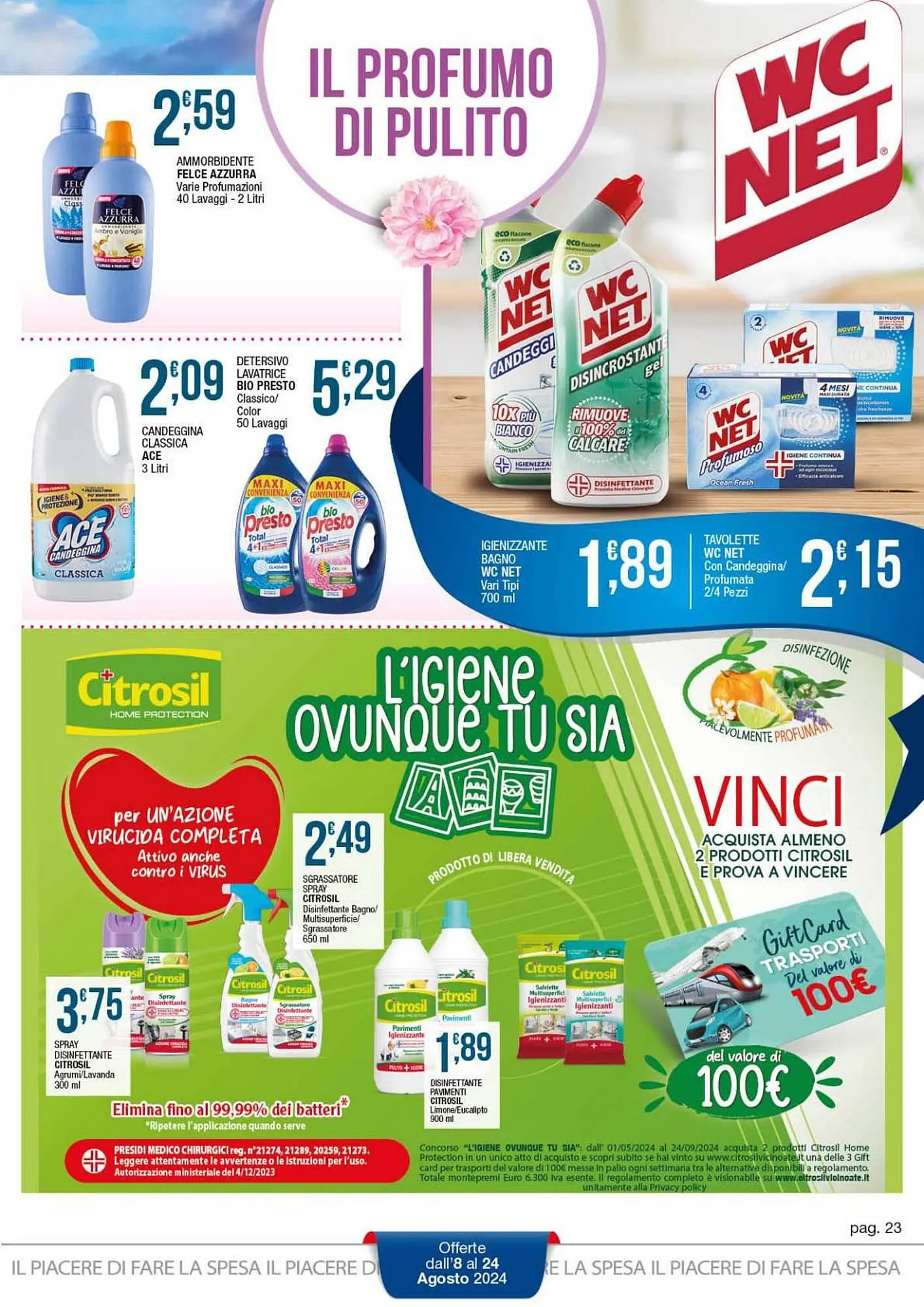 Volantino Maxi Sidis da 8 agosto a 24 agosto di 2024 - Pagina del volantino 23