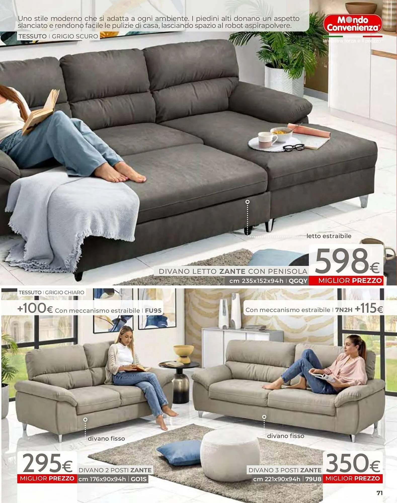 Volantino Mondo Convenienza da 1 luglio a 22 settembre di 2025 - Pagina del volantino 73