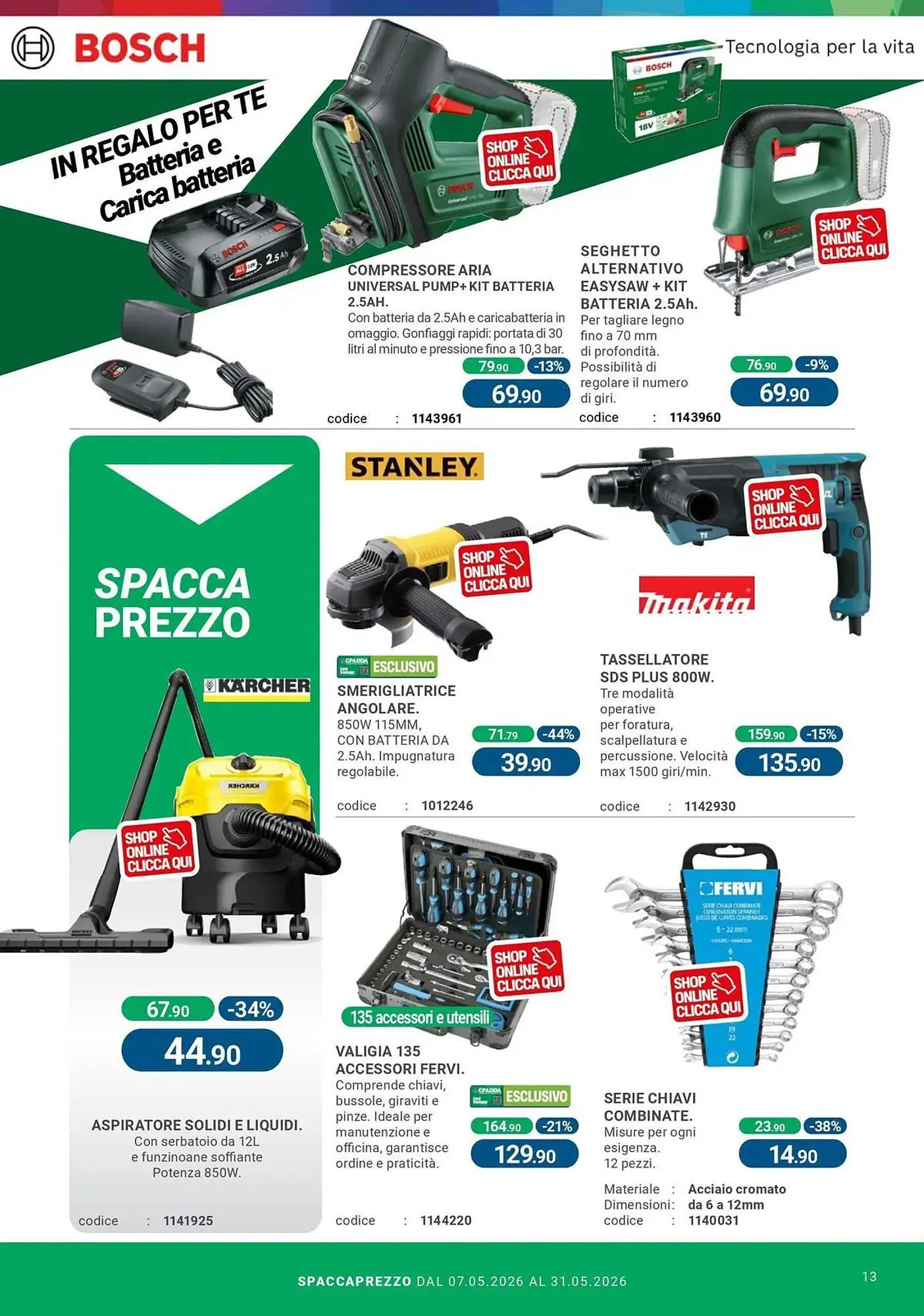 Volantino Cfadda da 6 maggio a 31 maggio di 2026 - Pagina del volantino 13