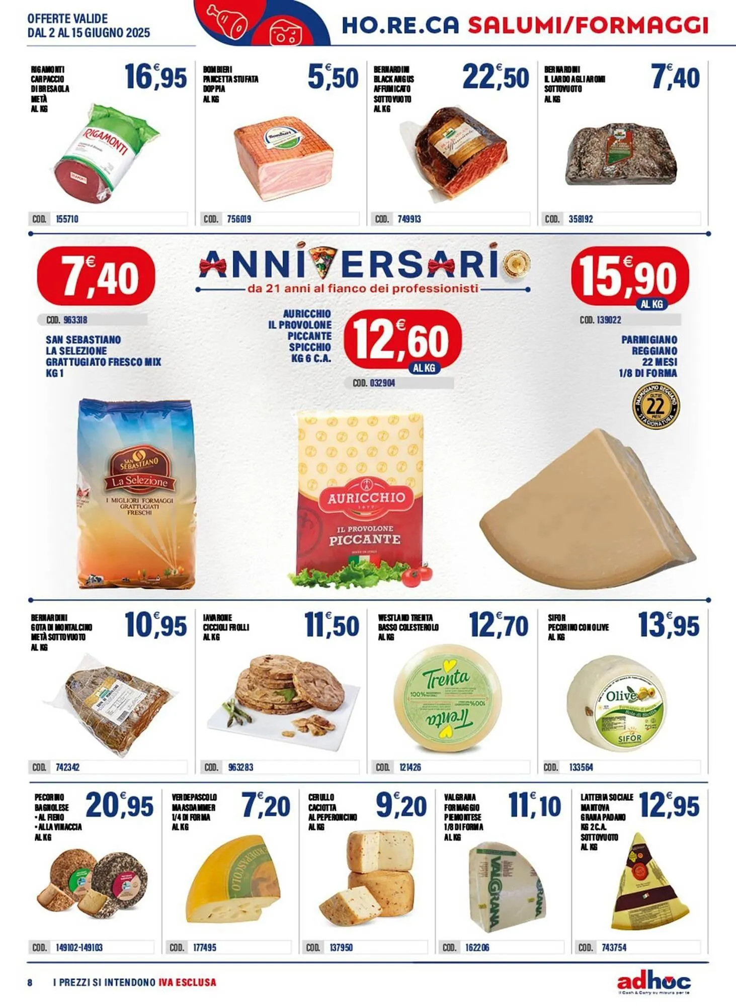 Volantino Adhoc da 2 giugno a 15 giugno di 2025 - Pagina del volantino 8