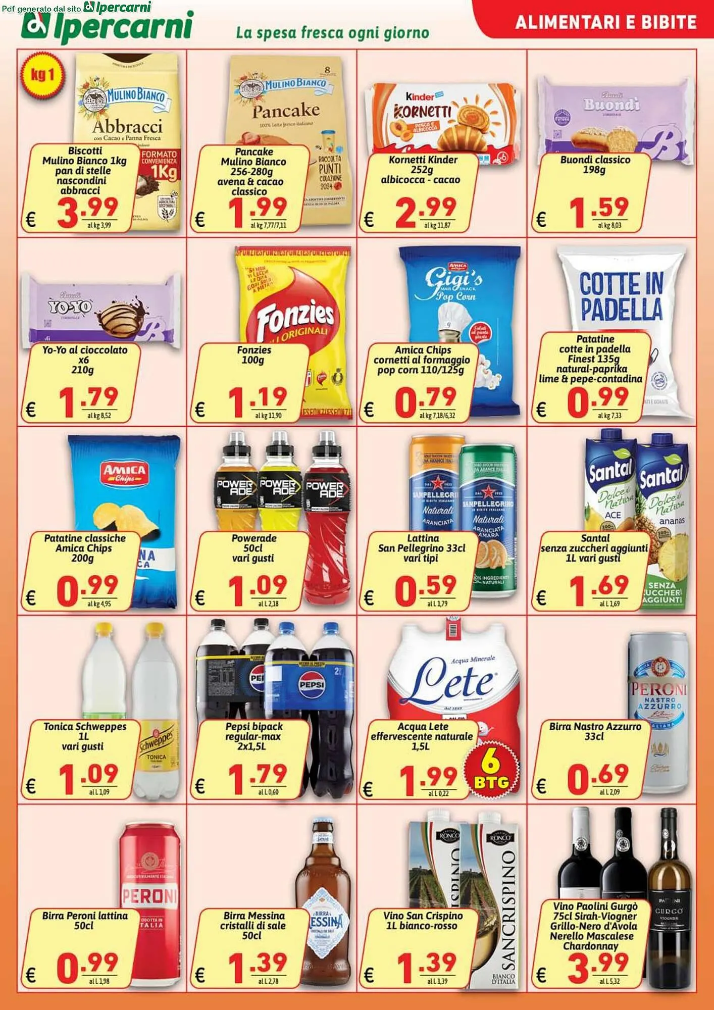 Volantino Ipercarni da 17 ottobre a 28 ottobre di 2025 - Pagina del volantino 13