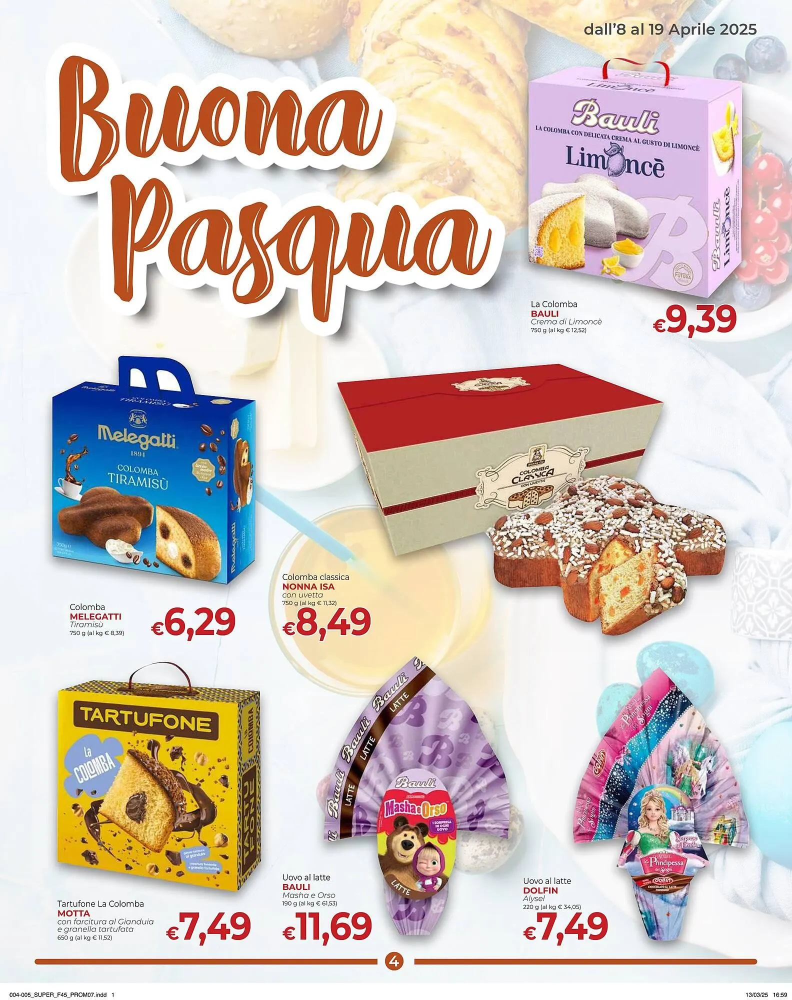 Volantino Supermercati Nonna Isa da 8 aprile a 19 aprile di 2025 - Pagina del volantino 4
