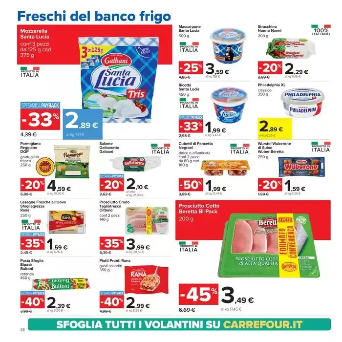 Sconti di pasqua da 8 aprile a 21 aprile di 2025 - Pagina del volantino 26