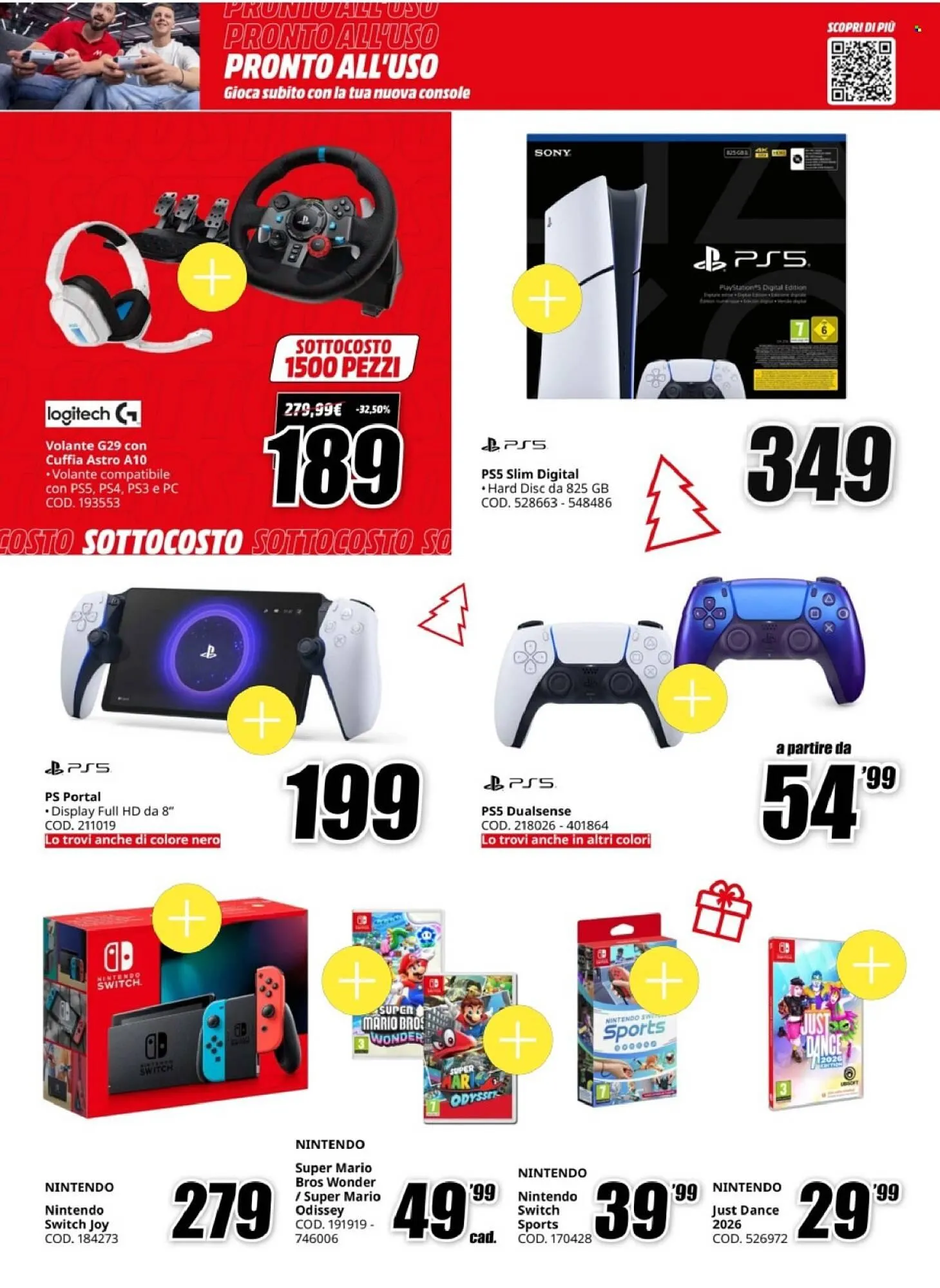 Volantino MediaWorld da 5 dicembre a 14 dicembre di 2025 - Pagina del volantino 22