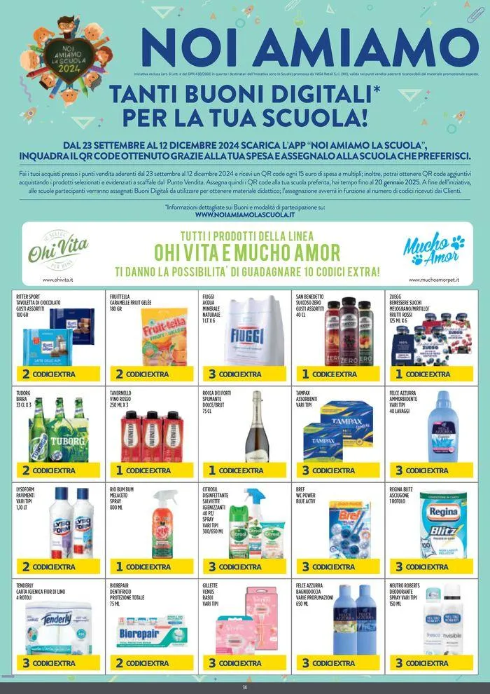 Grande convenienza da 23 settembre a 6 ottobre di 2024 - Pagina del volantino 14