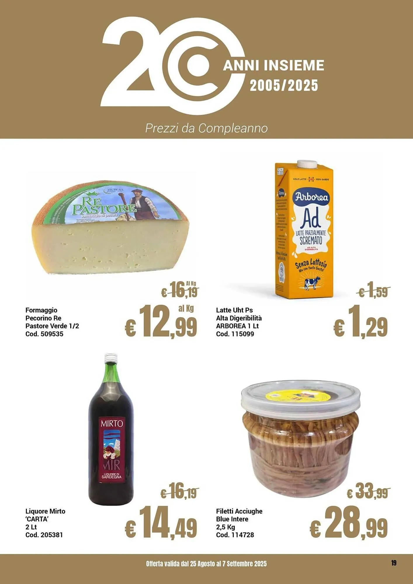 Volantino Centro Cash da 25 agosto a 7 settembre di 2025 - Pagina del volantino 19