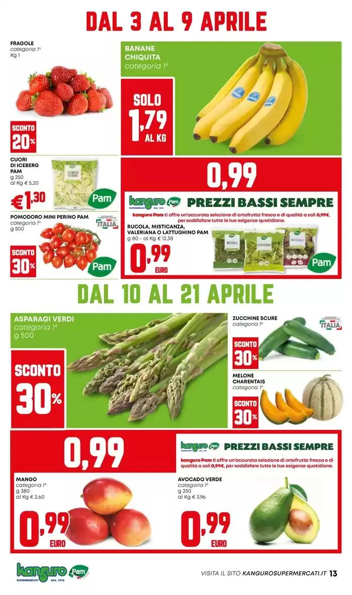 Piu a meno solo da noi da 3 aprile a 21 aprile di 2025 - Pagina del volantino 13