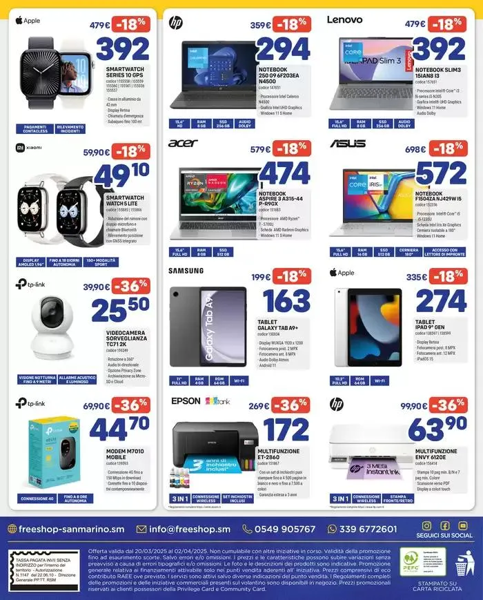 Sconti di classe da 20 marzo a 2 aprile di 2025 - Pagina del volantino 8