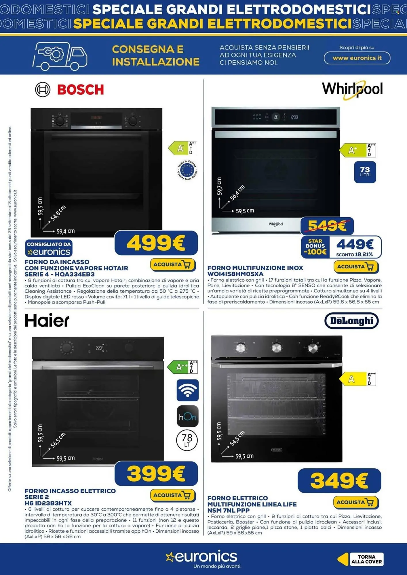 Volantino Euronics da 25 settembre a 8 ottobre di 2025 - Pagina del volantino 8