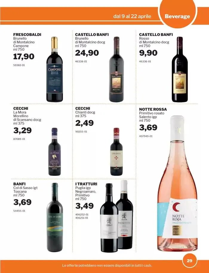 Promozioni da 9 aprile a 22 aprile di 2025 - Pagina del volantino 29