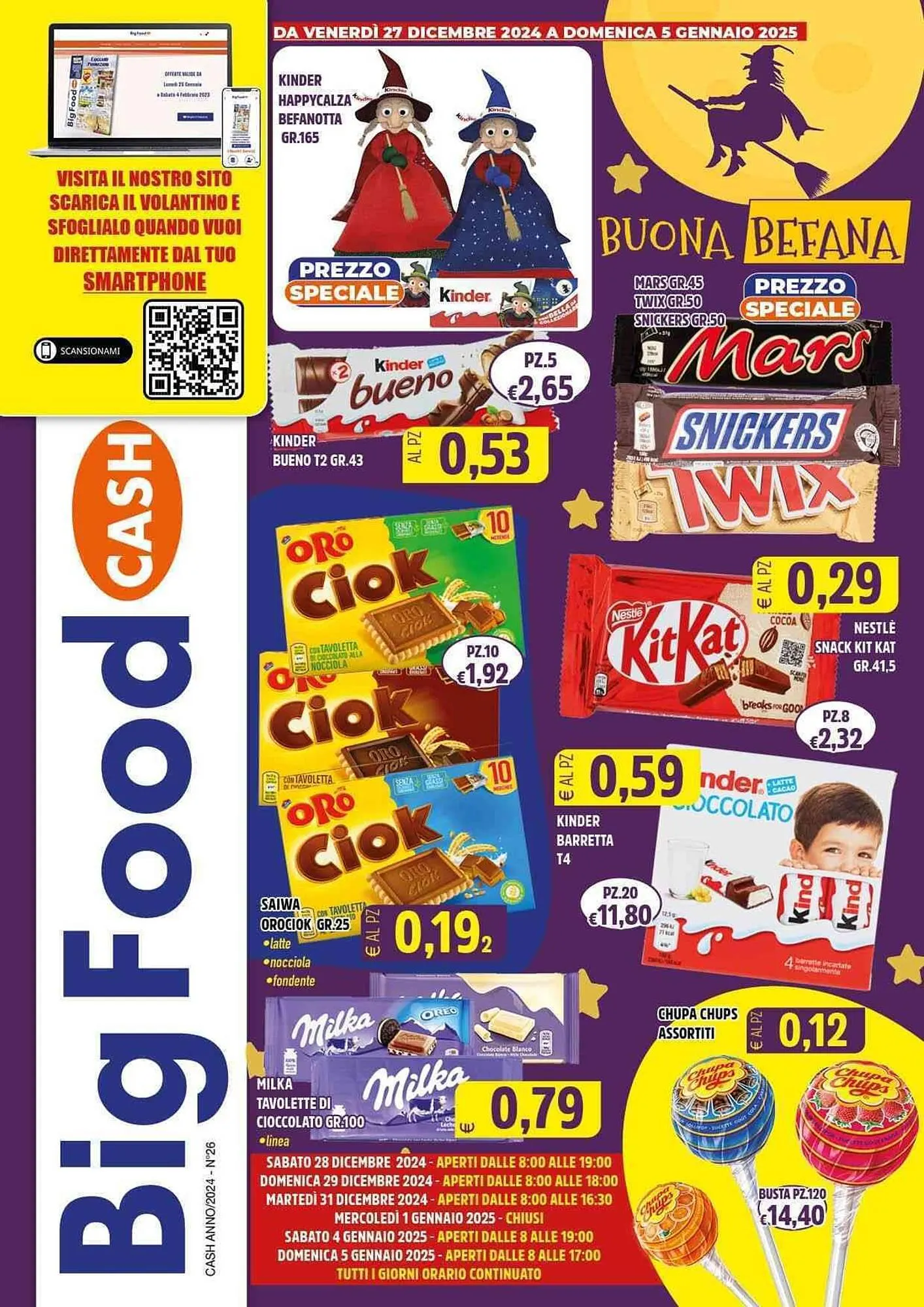 Volantino Big Food da 27 dicembre a 5 gennaio di 2025 - Pagina del volantino 1
