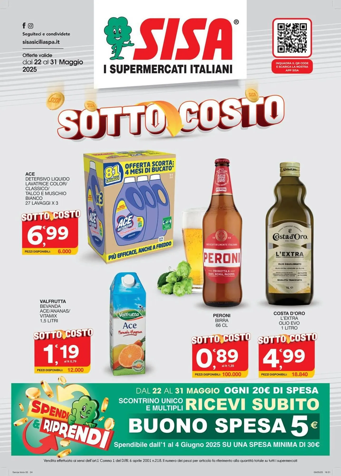 Volantino Sisa da 22 maggio a 31 maggio di 2025 - Pagina del volantino 24
