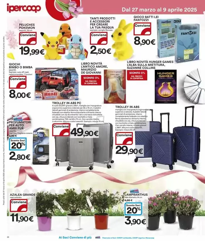 Fiorisce il risparmio! da 27 marzo a 9 aprile di 2025 - Pagina del volantino 28