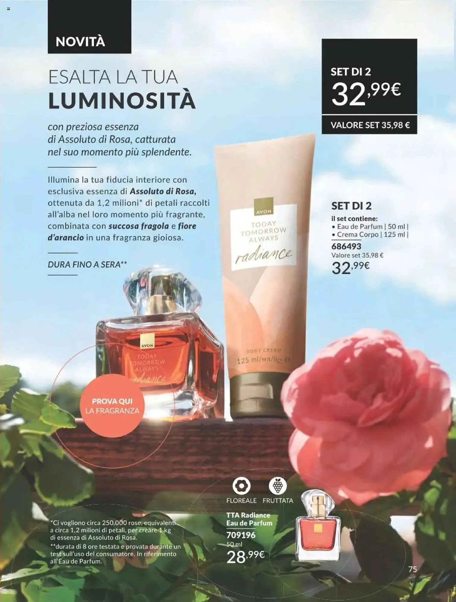 Volantino Avon da 1 aprile a 30 aprile di 2025 - Pagina del volantino 75