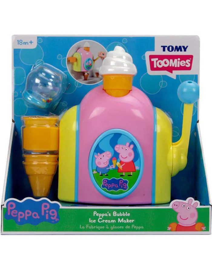 TOOMIES Peppa Pig Fabbrica Gelati di Sapone E73108C
