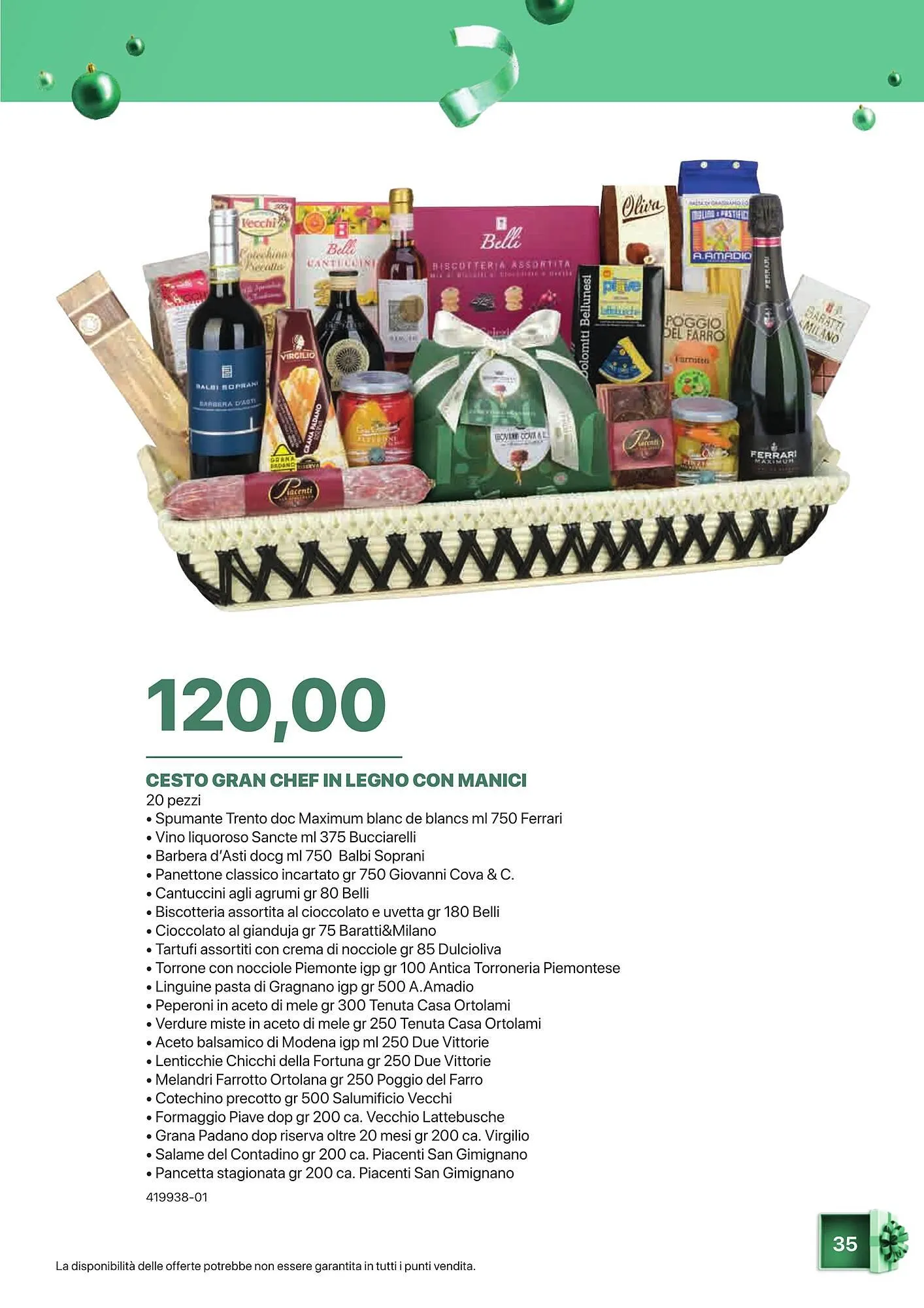 Volantino GrosMarket da 17 dicembre a 25 dicembre di 2025 - Pagina del volantino 35